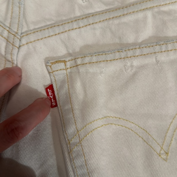 Levi’s Premium 501 High Waisted Shorts - Picture 2 of 7